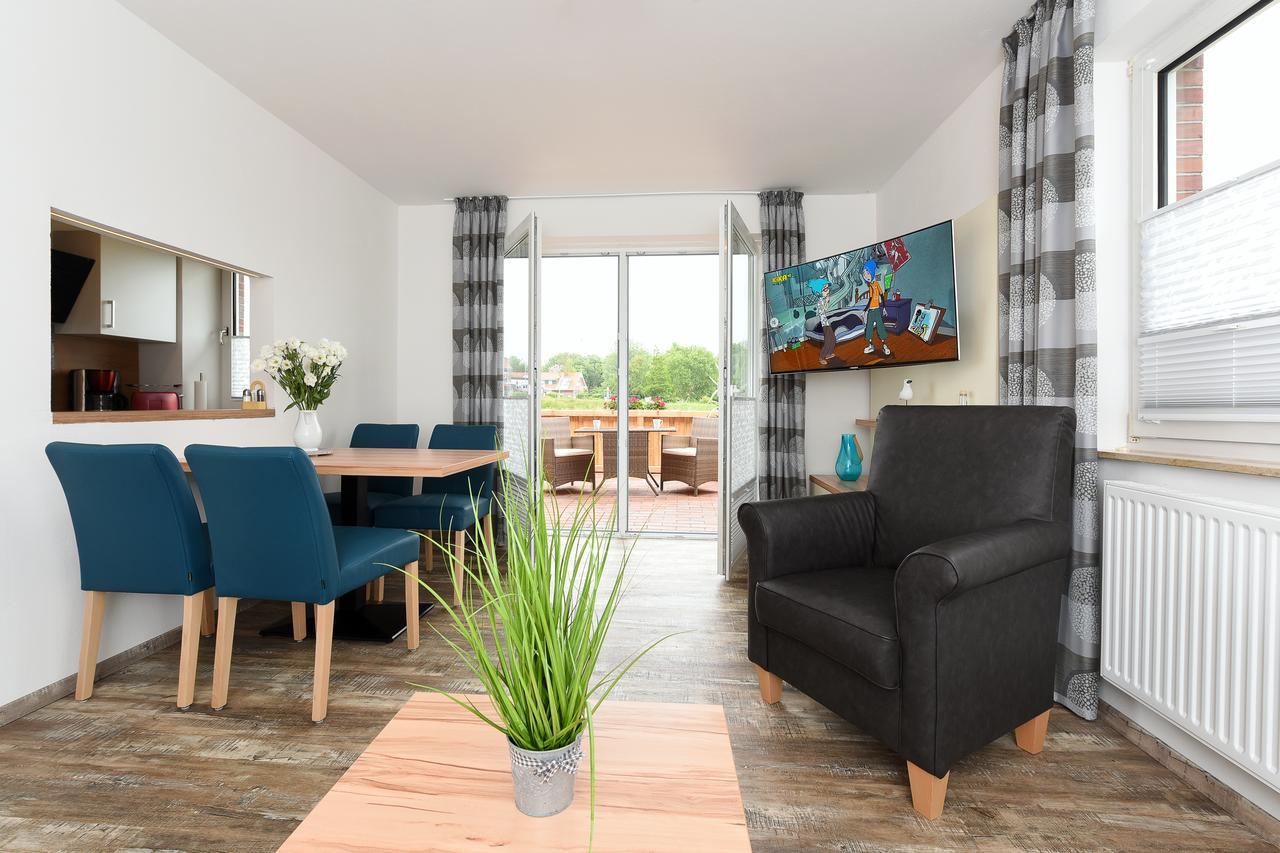 Haus Zur Moewe Mit Fruehstuecksoption Apartment Bensersiel Ngoại thất bức ảnh
